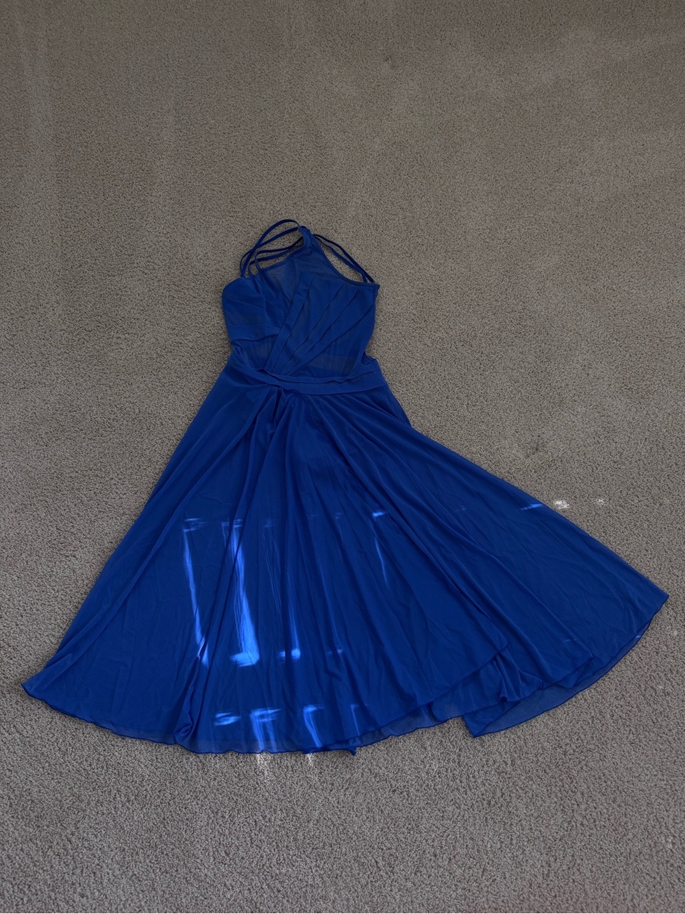 Royal Blue Dance Costume